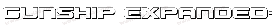 Gunship Expanded字体转换